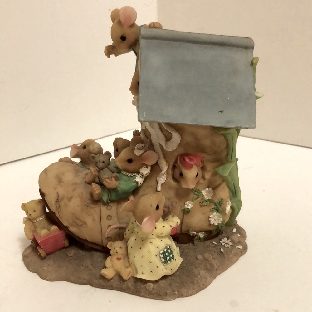 Vtg.Enesco Priscilla's Mouse Tales Together We Can Make All Our Wishes Come True - Picture 3 of 9